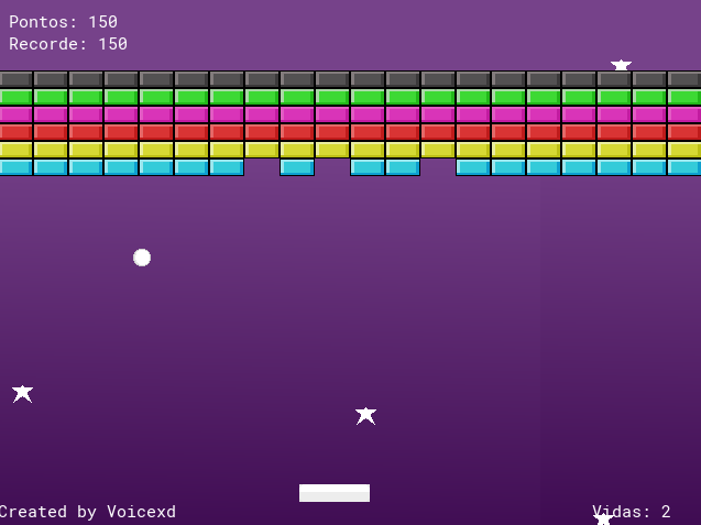 Jogo Arkanoid